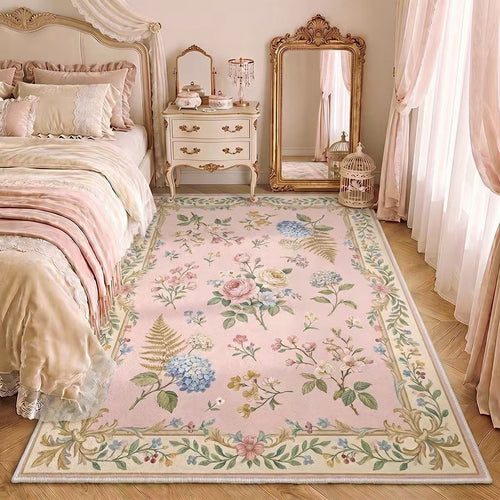 Pink Cottage Area Rug
